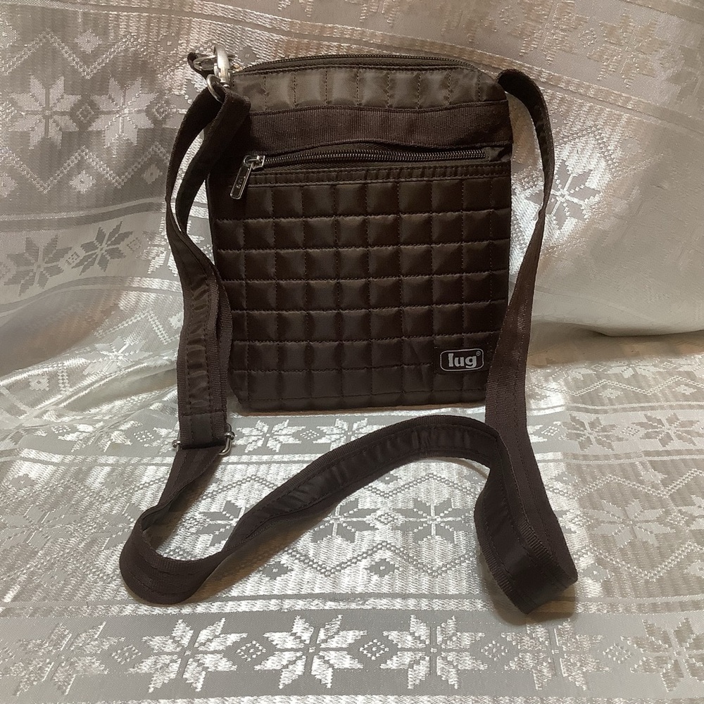 Lug Skipper Crossbody Bag Brown